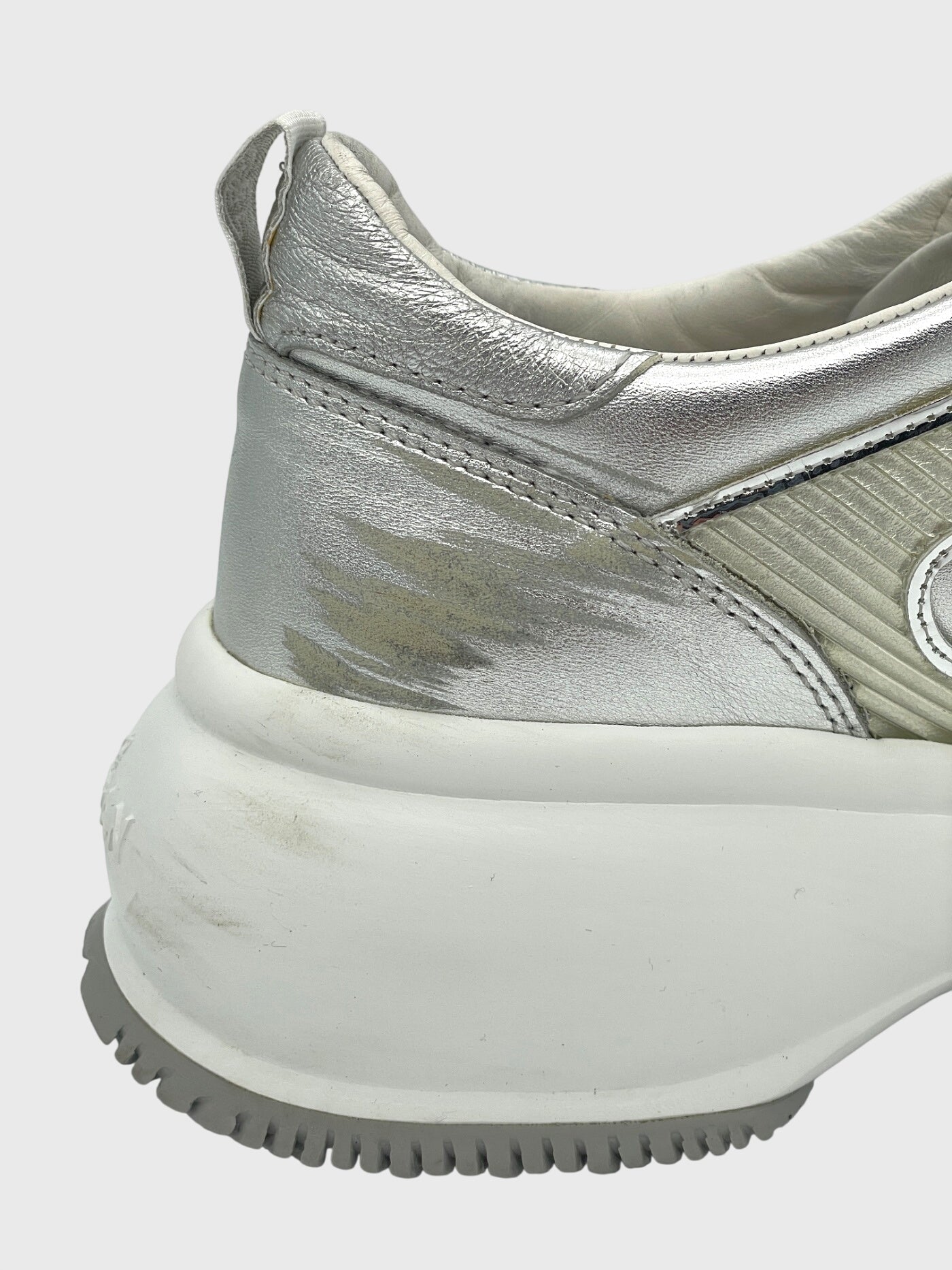 Hogan Maxi I Active Platform Sneaker EU 38 Metallic - Image 5
