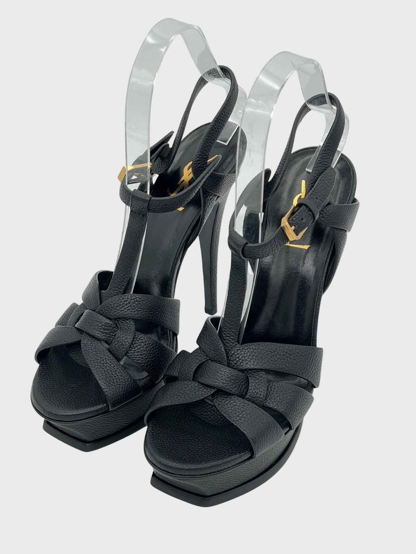 Saint Laurent / YSL Tribute Sandale mit Absatz EU 37.5 Schwarz