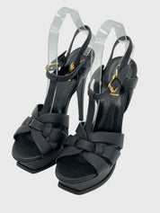 Saint Laurent / YSL Tribute Sandale mit Absatz EU 37.5 Schwarz