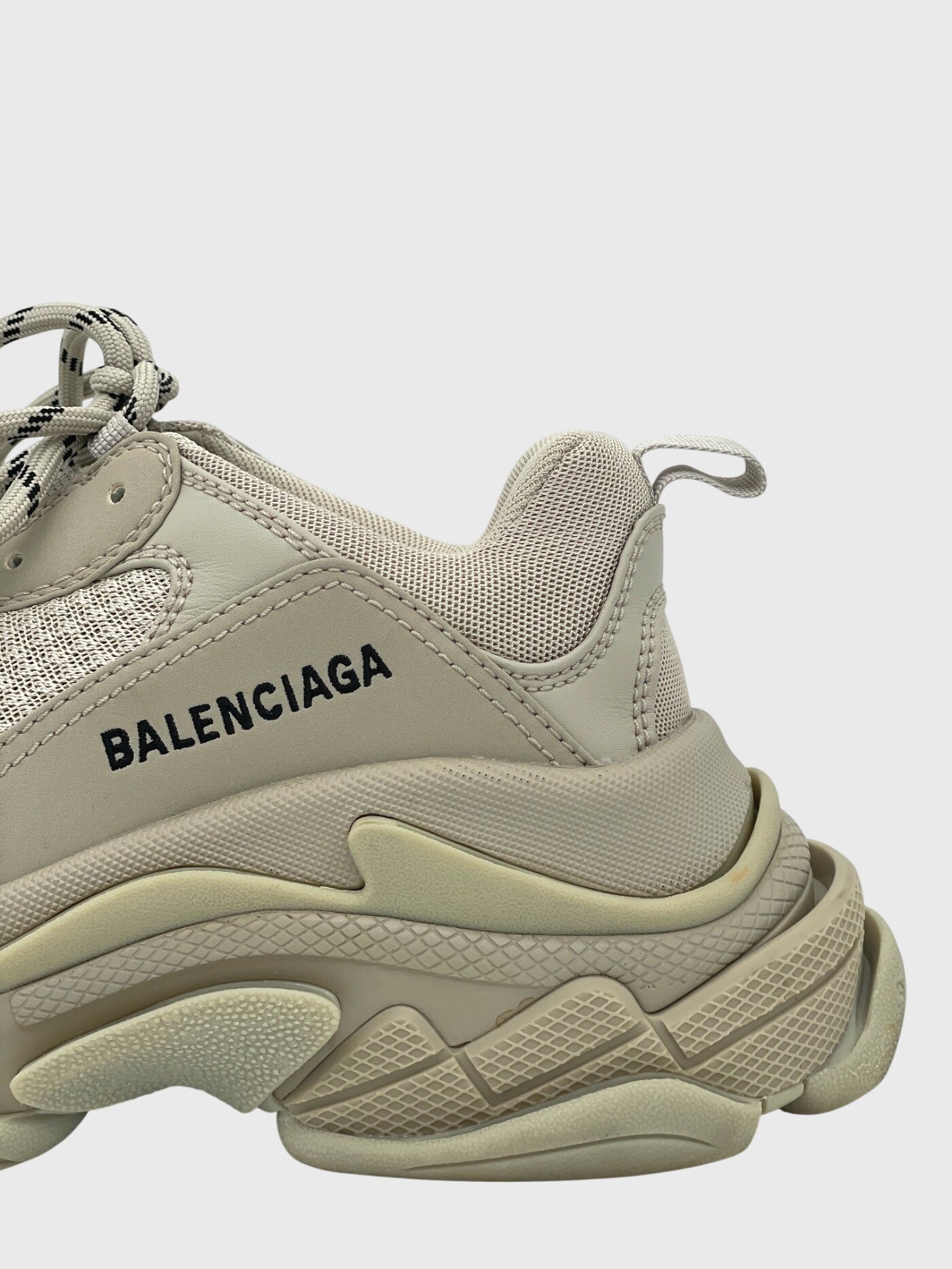 Balenciaga Triple S Platform Sneaker EU 38 Beige - Image 5