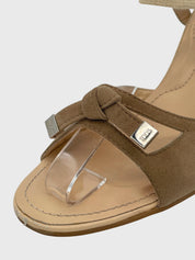 Tod's Wedge Lace-Up Sandale mit Absatz EU 38.5 Beige - Image 5