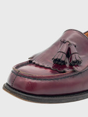 Saxone of Scotland Tassel Loafer EU 42 Rot - Image 5