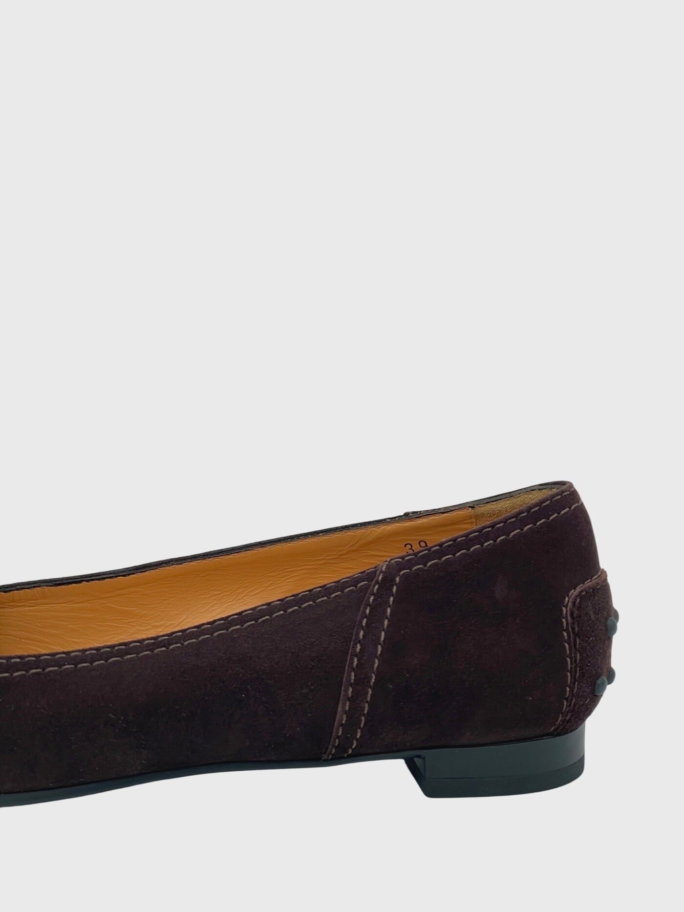 Tod's Suede Mokassin EU 39 Braun - Image 5