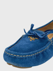 Prada Driving Mokassin EU 39.5 Blau - Image 5