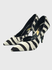 Patrizia Pepe Zebra Print D'Orsay Pump EU 36 Mehrfarbig