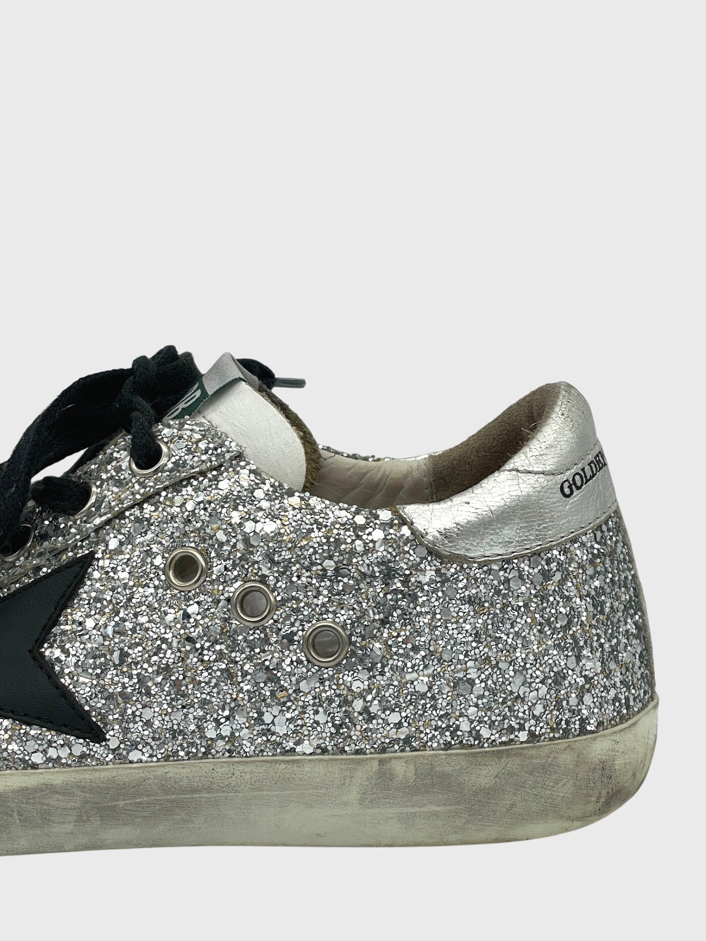 Golden Goose Super-Star Low Top Sneaker EU 36 Metallic - Image 5