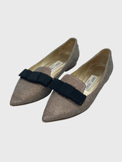 Jimmy Choo Gala Ballerina EU 35 Metallic