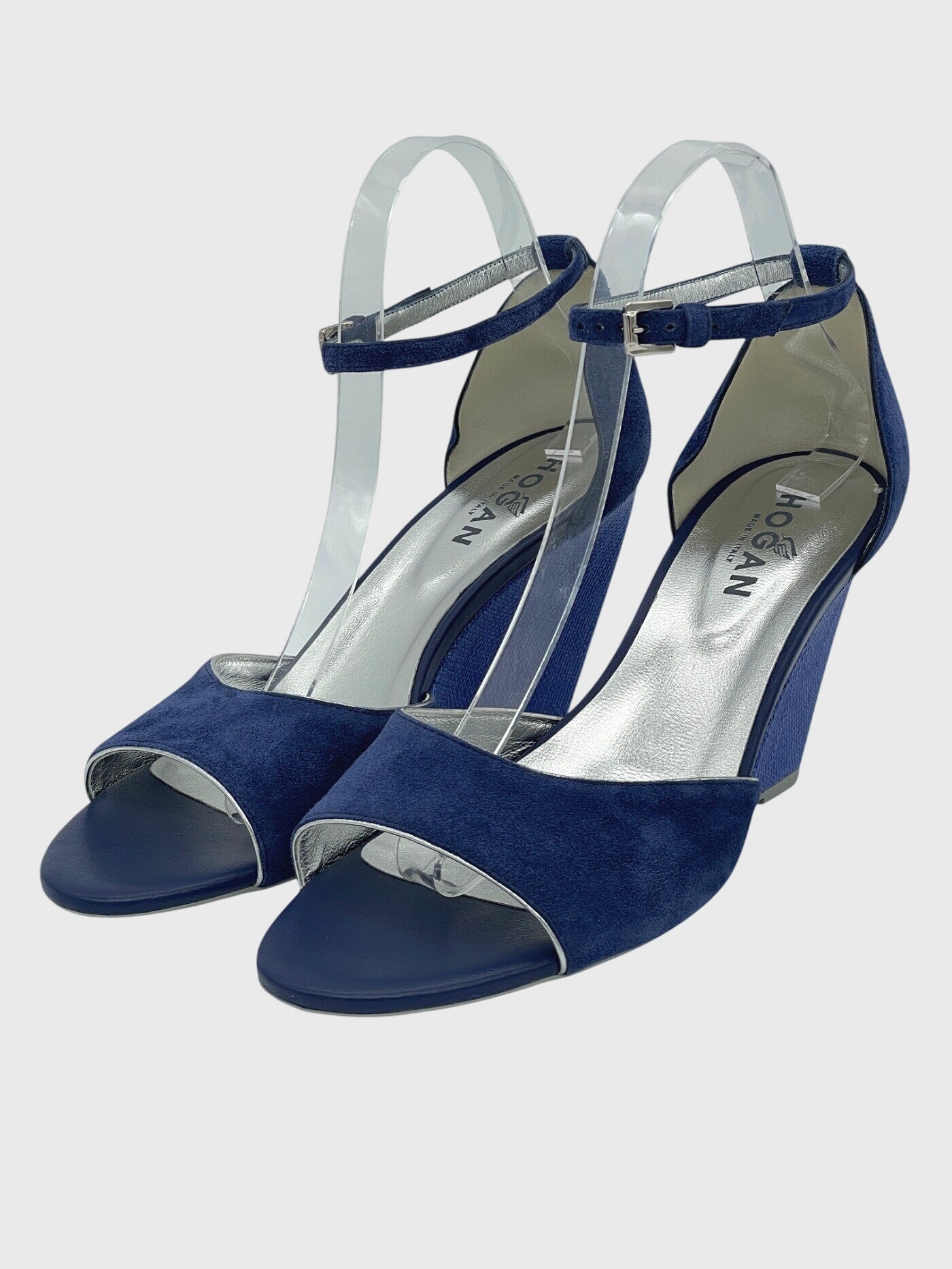 Hogan PT3020 Sandale mit Absatz EU 39.5 Blau