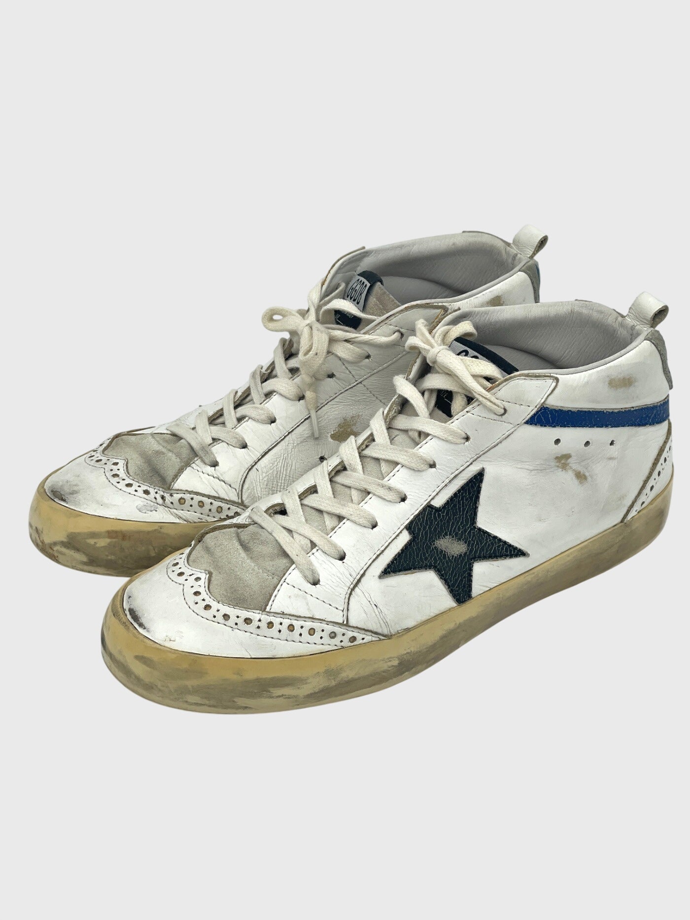 Golden Goose Mid Star Low Top Sneaker EU 41 Weiß