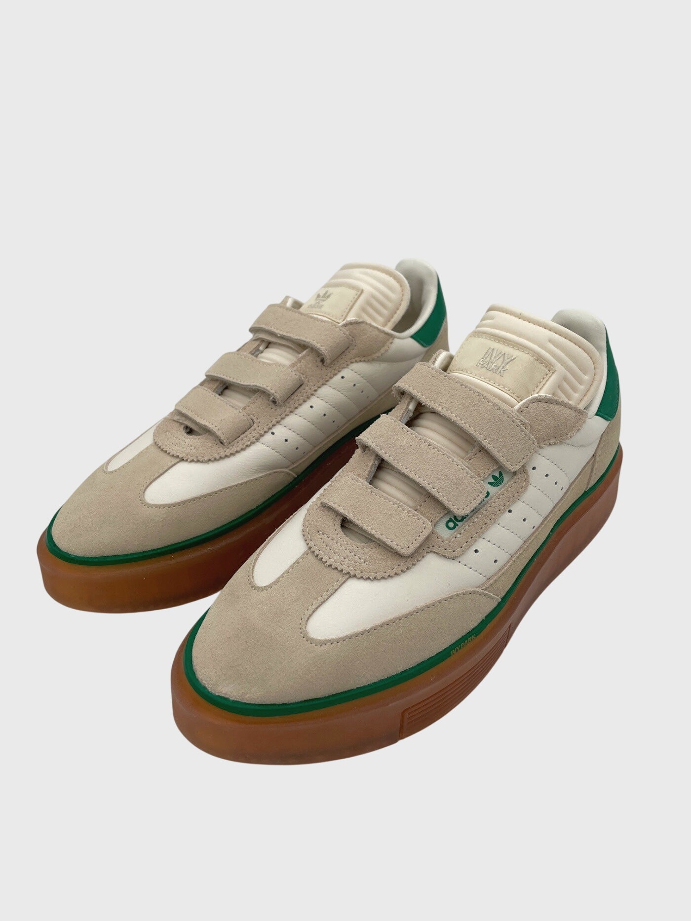 Adidas x Ivy Park Super Sleek 3-Strap Platform EU 43.5 Beige