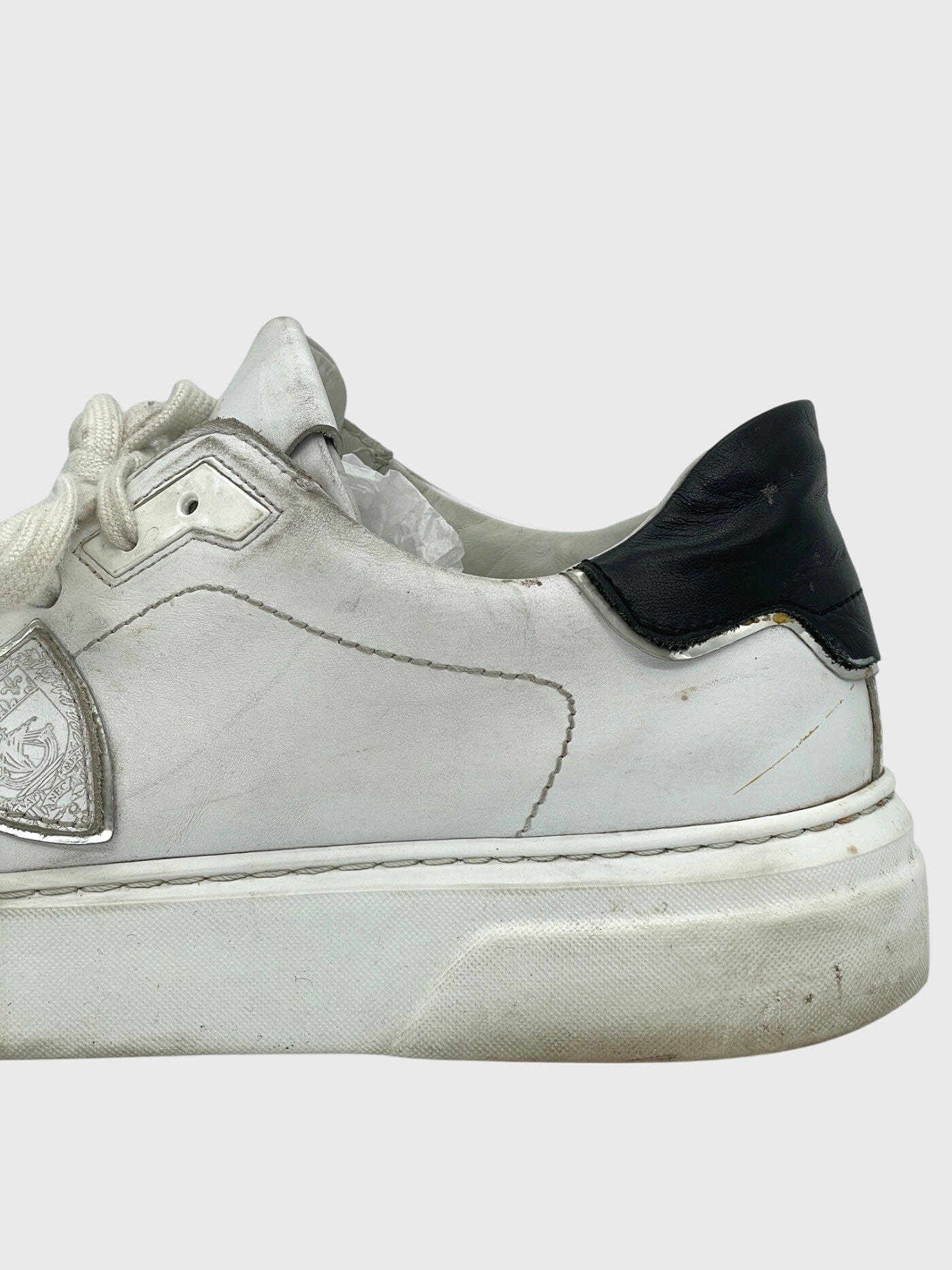 Philippe Model Temple Low Top Sneaker EU 40 Weiß - Image 5