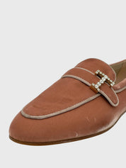 Tod's Velvet Loafer EU 39 Pink