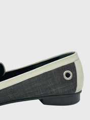 Bally Canva Loafer EU 39.5 Grau - Image 5