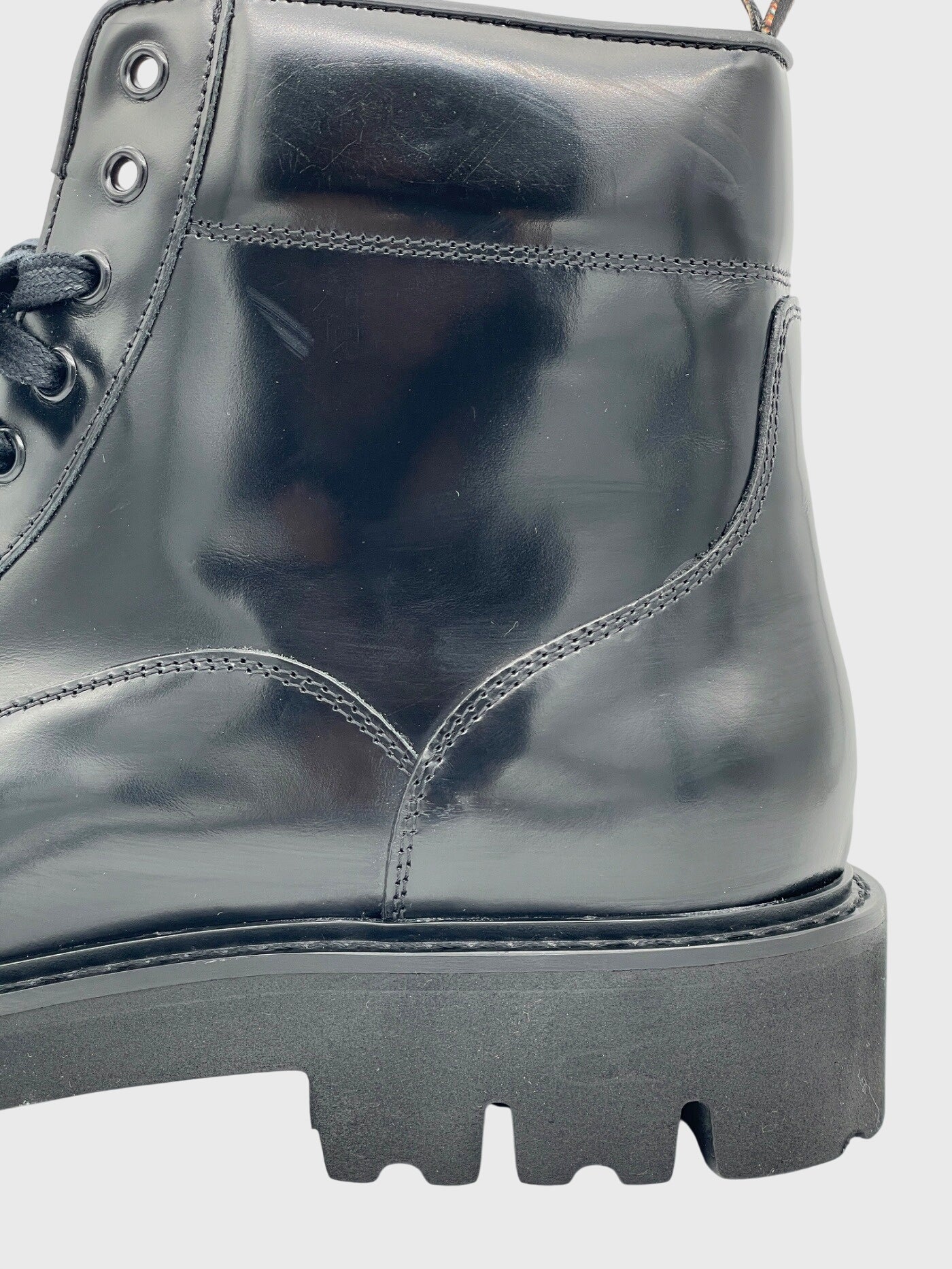 Paul Smith Shoes "Dizzie" Lace-Up Combat Stiefel EU 44 Schwarz - Image 5