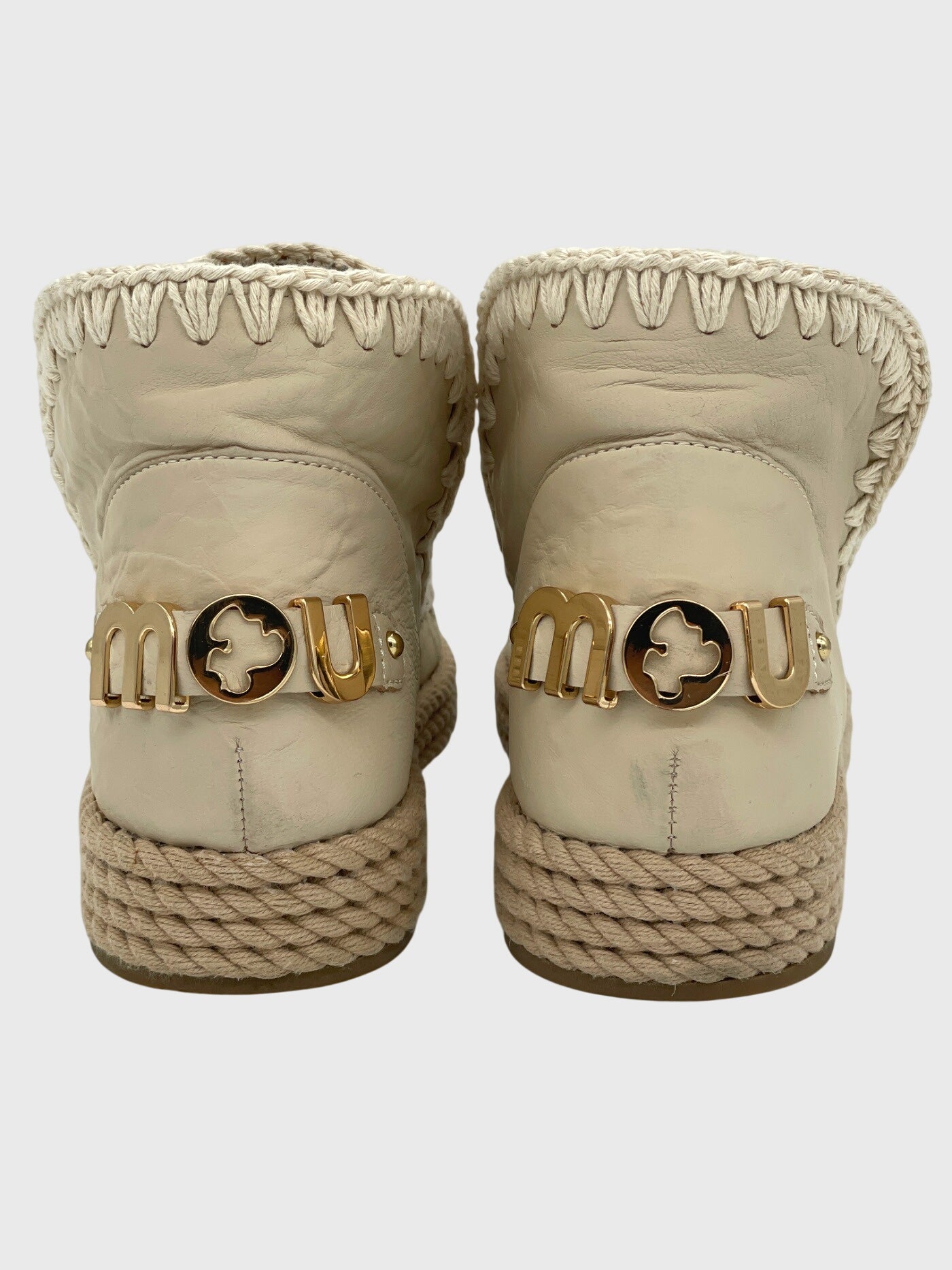 Mou Boots Mou Eskimo Ankle Boot EU 38 Beige - Image 5