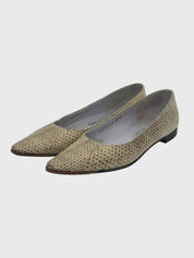 Salvatore Ferragamo Ninfea Ballerina EU 36.5 Grau