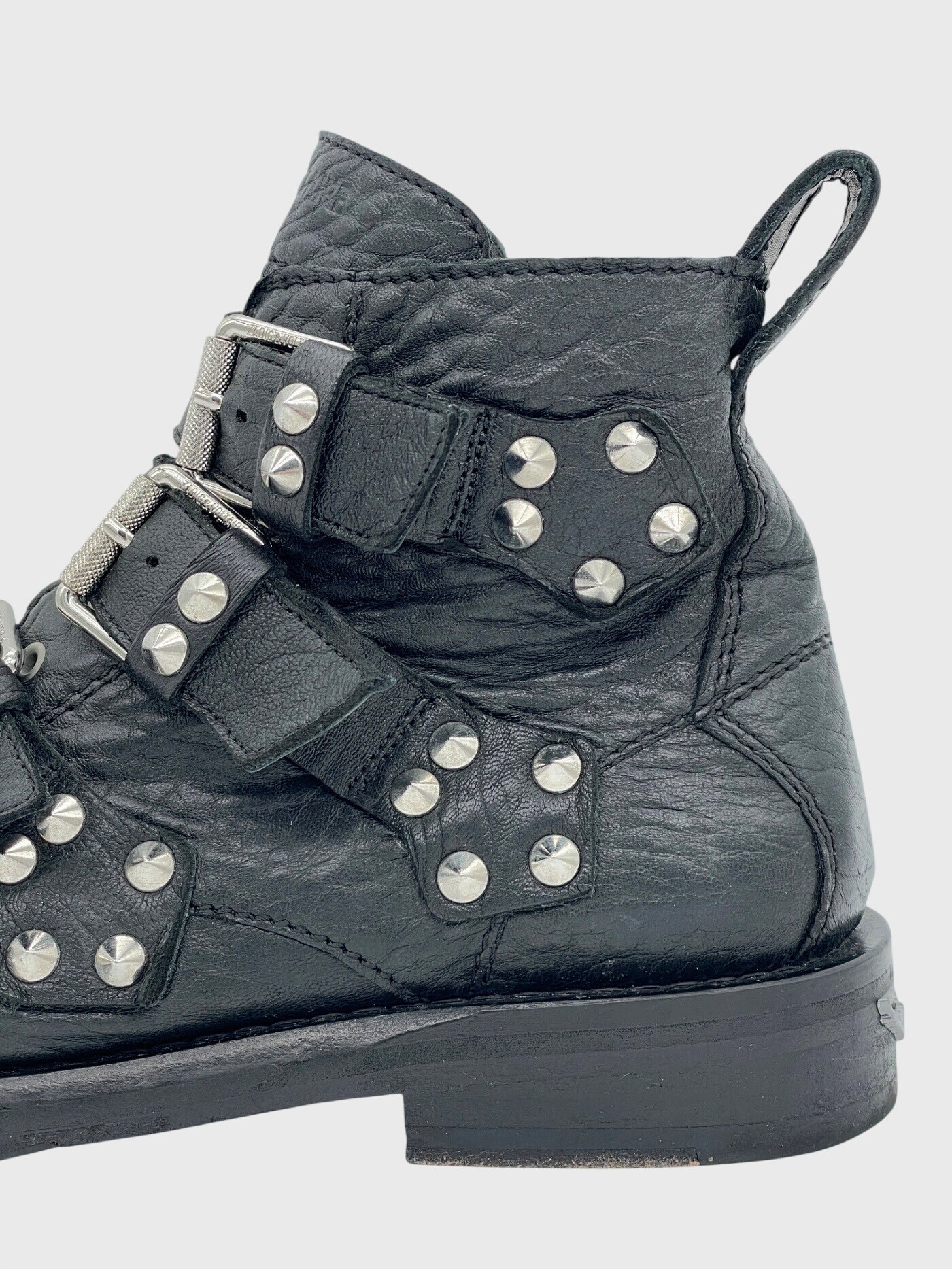 Zadig & Voltaire Laureen Buckle Ankle Boot EU 39 Schwarz - Image 5