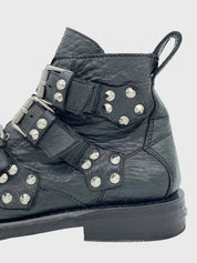 Zadig & Voltaire Laureen Buckle Ankle Boot EU 39 Schwarz - Image 5