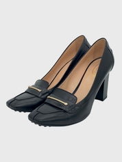 Tod's Leder Pump EU 38.5 Schwarz