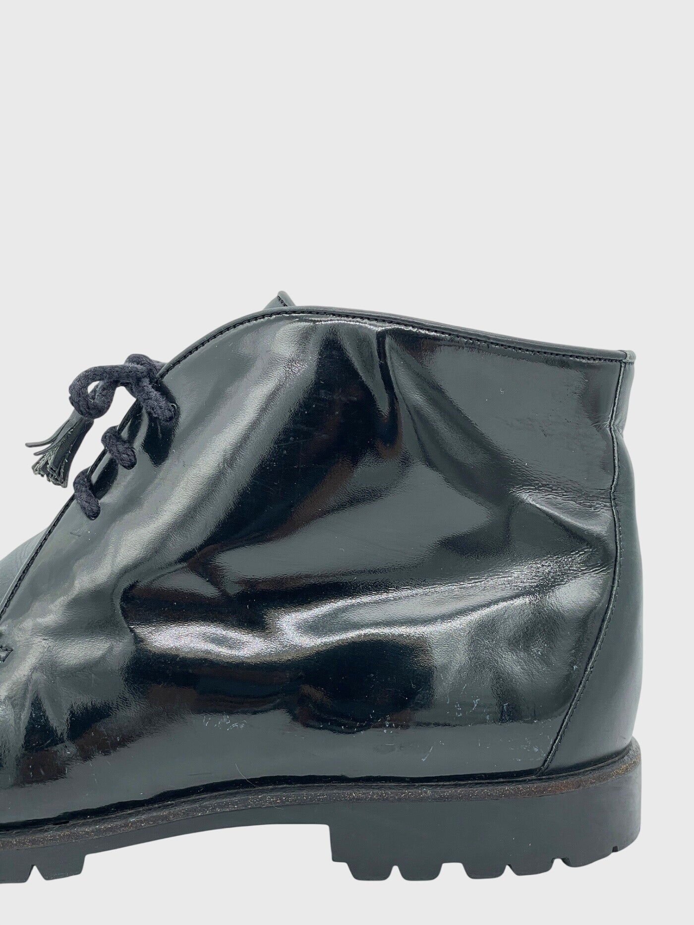 Bally Patent Leather Ankle Boot EU 38 Schwarz - Image 5