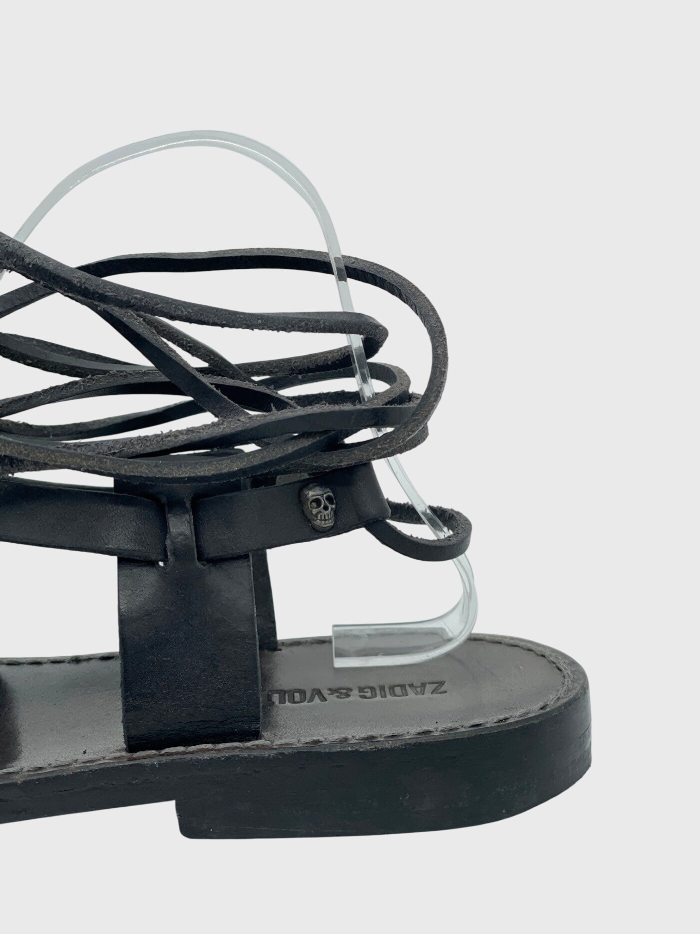 Zadig & Voltaire Ember Riemchensandale EU 40 Schwarz - Image 5