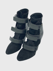 Isabel Marant Scarlet Wedge Ankle Boot EU 39 Schwarz