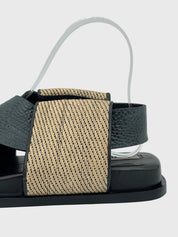 Acne Studios Fera Flache Sandale EU 36 Schwarz - Image 5