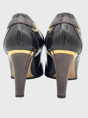 Jimmy Choo Pointed-Toe Pump EU 39.5 Braun - Image 5