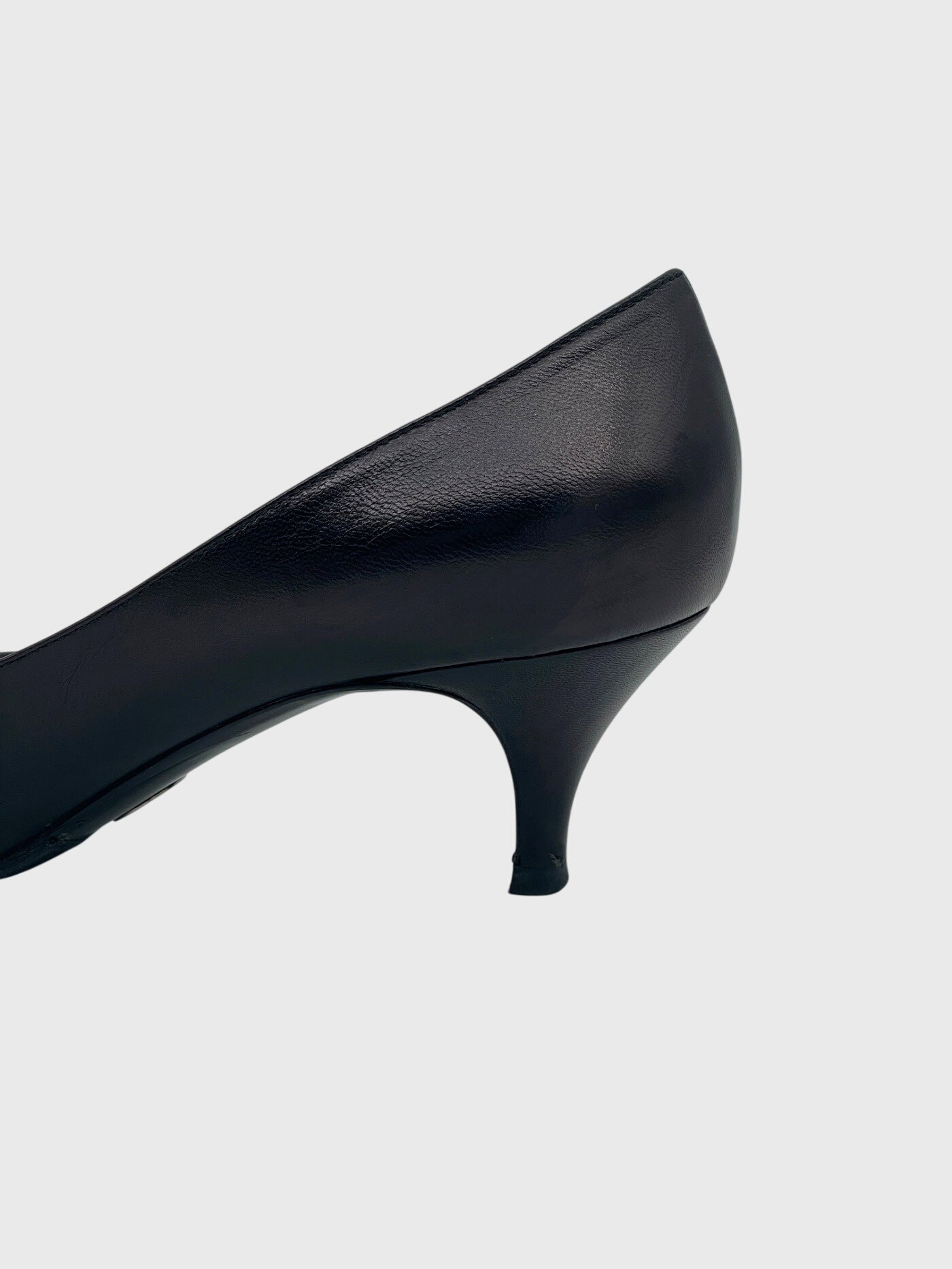 Bally Leather Pump EU 40 Schwarz - Image 5