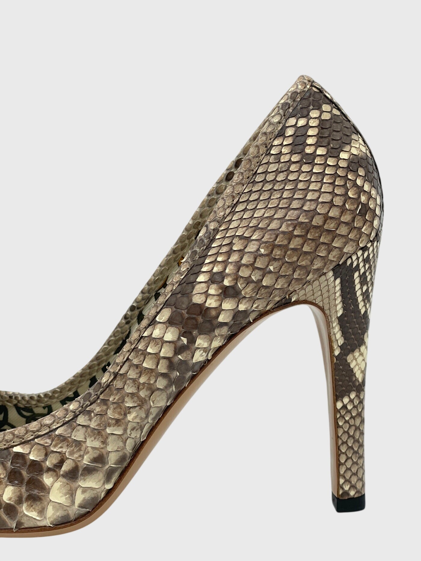 Gucci Python GG Pump EU 39 Mehrfarbig - Image 5