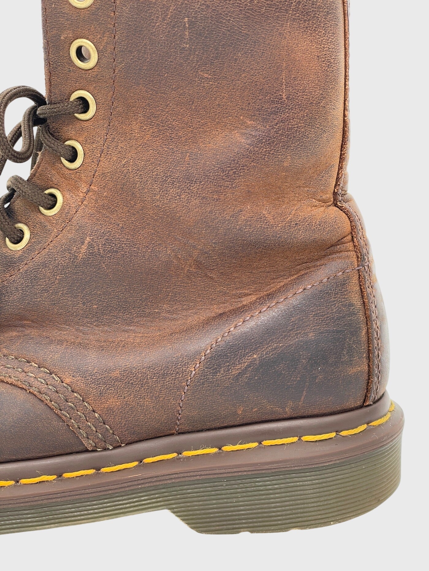 Dr. Martens 1460 Pascal Combat Stiefel EU 37 Braun - Image 5