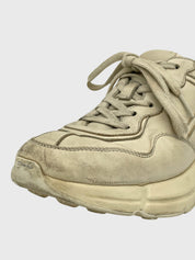 Gucci Rhyton Low Top Sneaker EU 37 Beige - Image 5