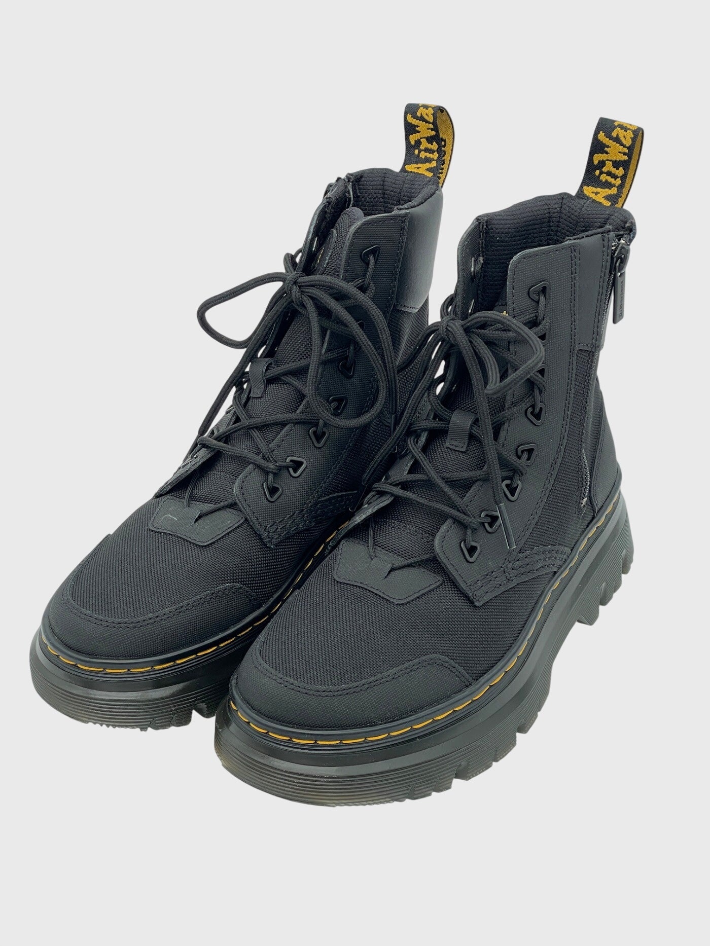 Dr. Martens Tarik Zip Combat Stiefel EU 38 Schwarz