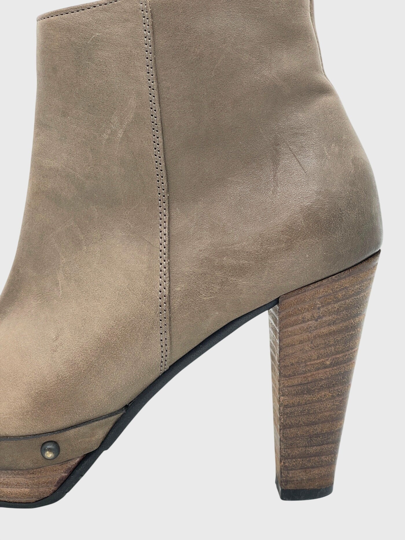 Kennel & Schmenger Clog-Style Studded Ankle Boot EU 36 Braun - Image 5