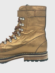 Luis Trenker Alpin-Lifestyle Combat Stiefel EU 38 Metallic - Image 5