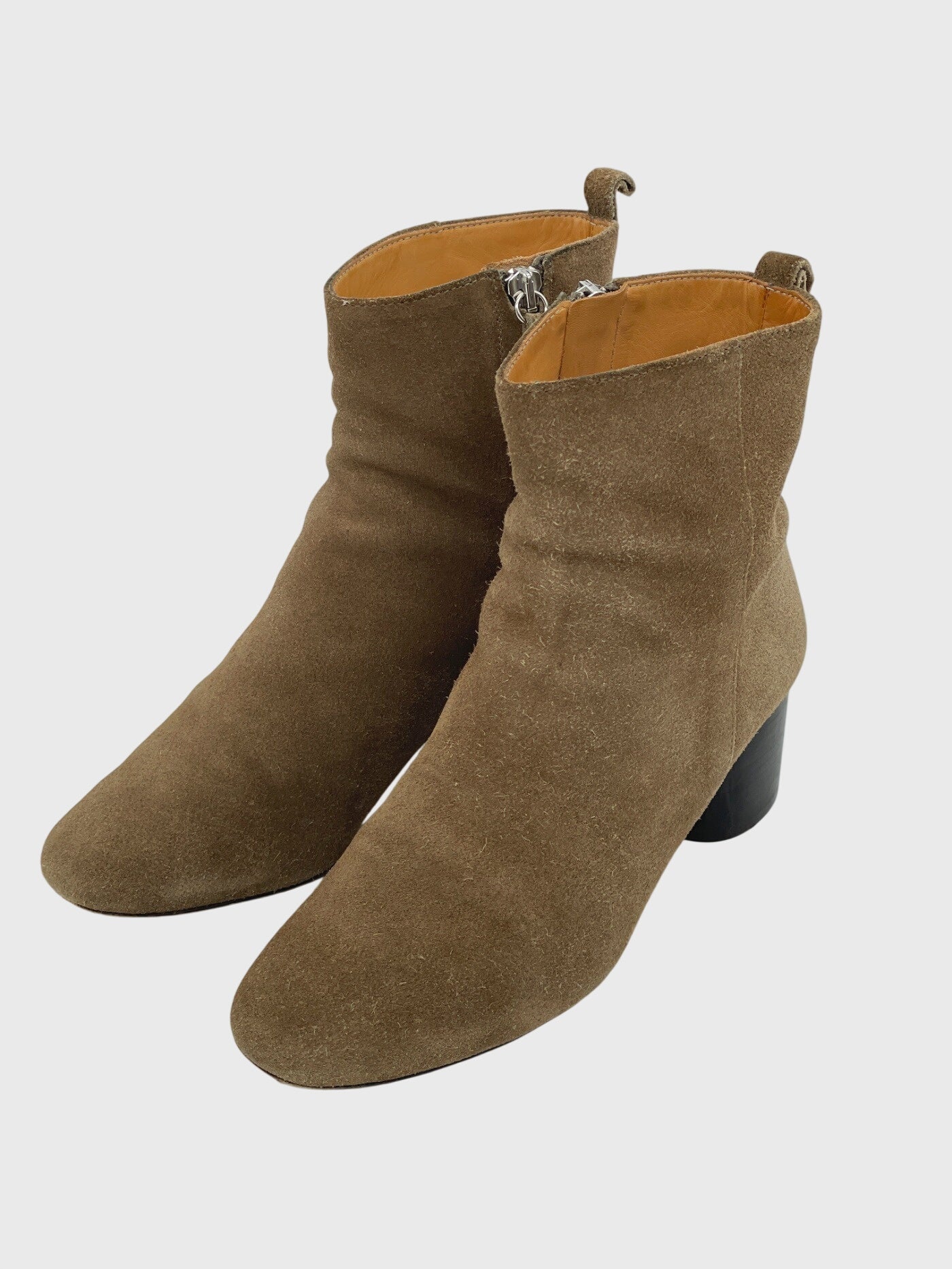 Isabel Marant  Deyissa Suede Ankle Boot EU 36 Beige