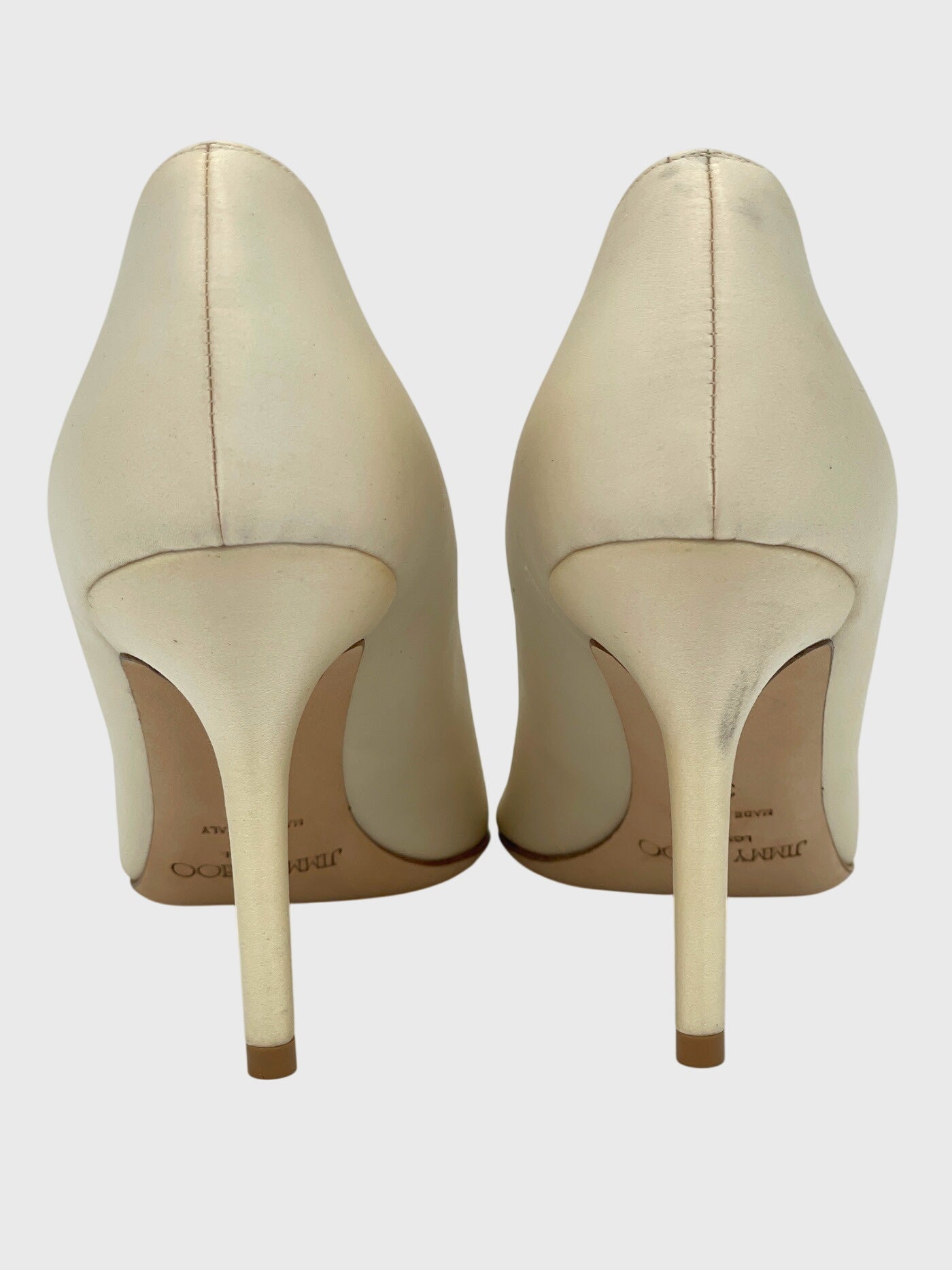 Jimmy Choo Romy Pump EU 38 Beige - Image 5