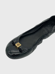 Tory Burch Minnie Travel Ballerina EU 37.5 Schwarz - Image 5