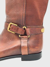 Ralph Lauren Leather Stiefel EU 38 Braun - Image 5