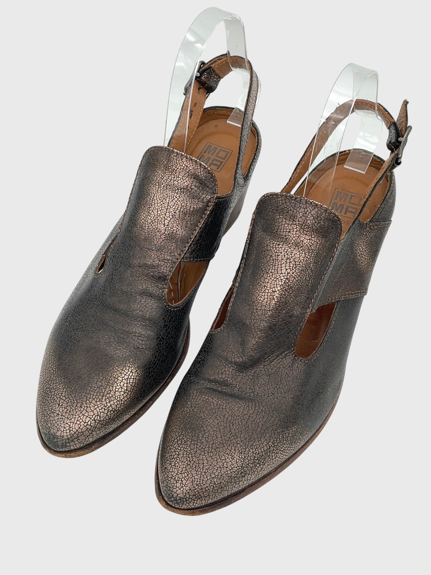 MoMa Used Look Slingback EU 41 Metallic