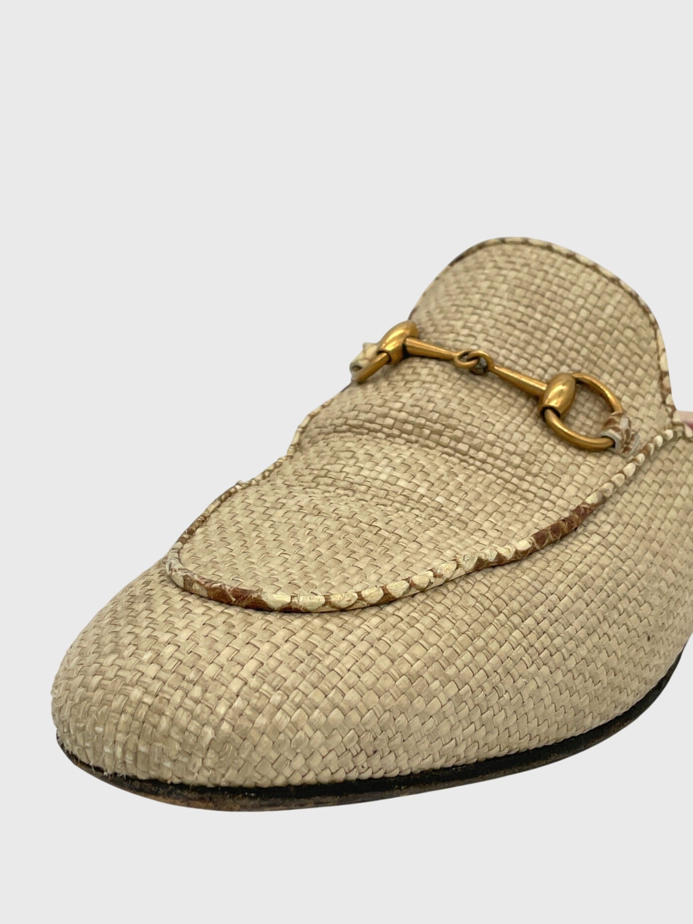 Gucci Princetown Loafer EU 38 Beige - Image 5