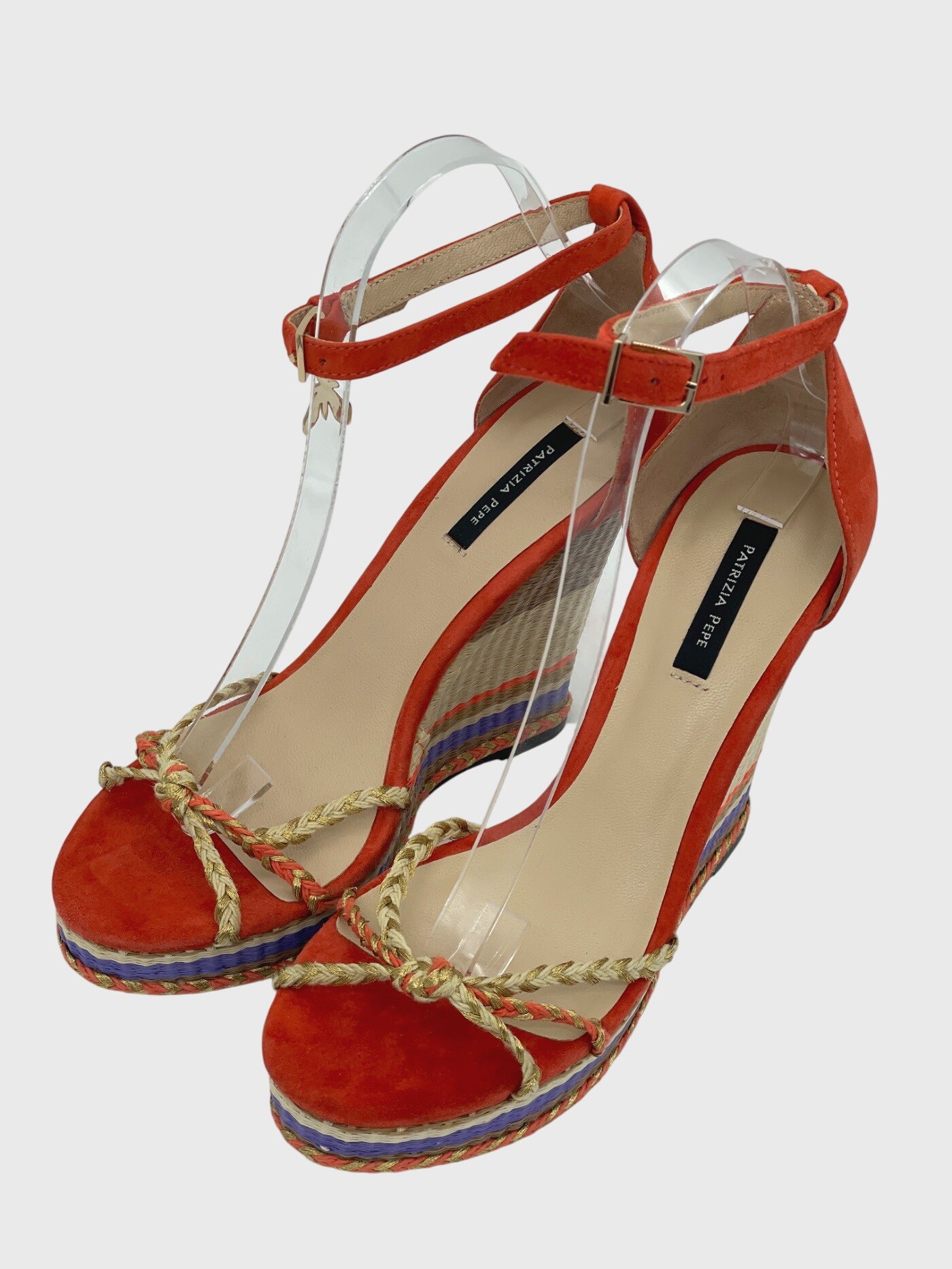 Patrizia Pepe Wedge Sandale mit Absatz EU 39 Mehrfarbig