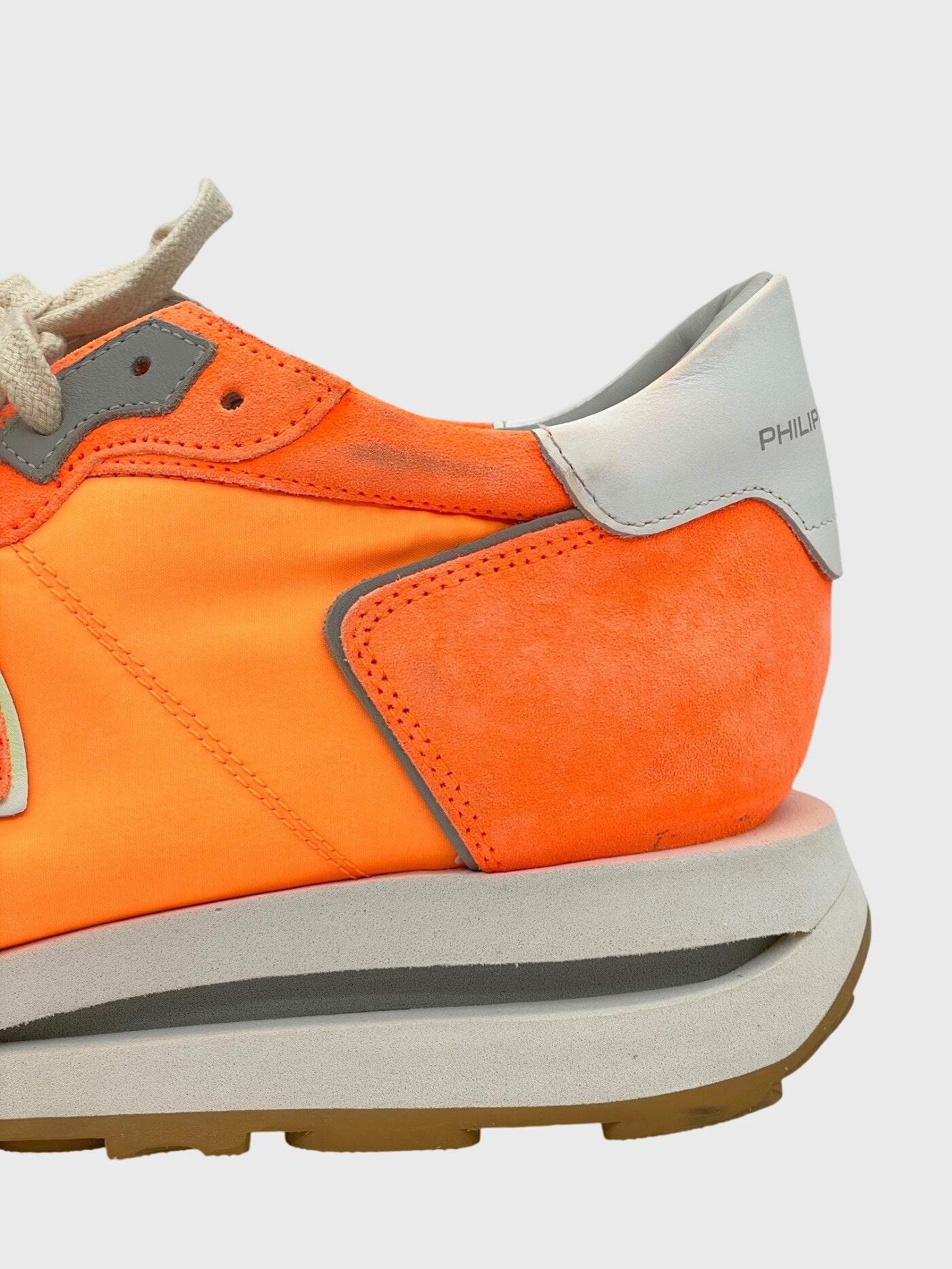 Philippe Model Tropez Low Top Sneaker EU 43 Orange - Image 5