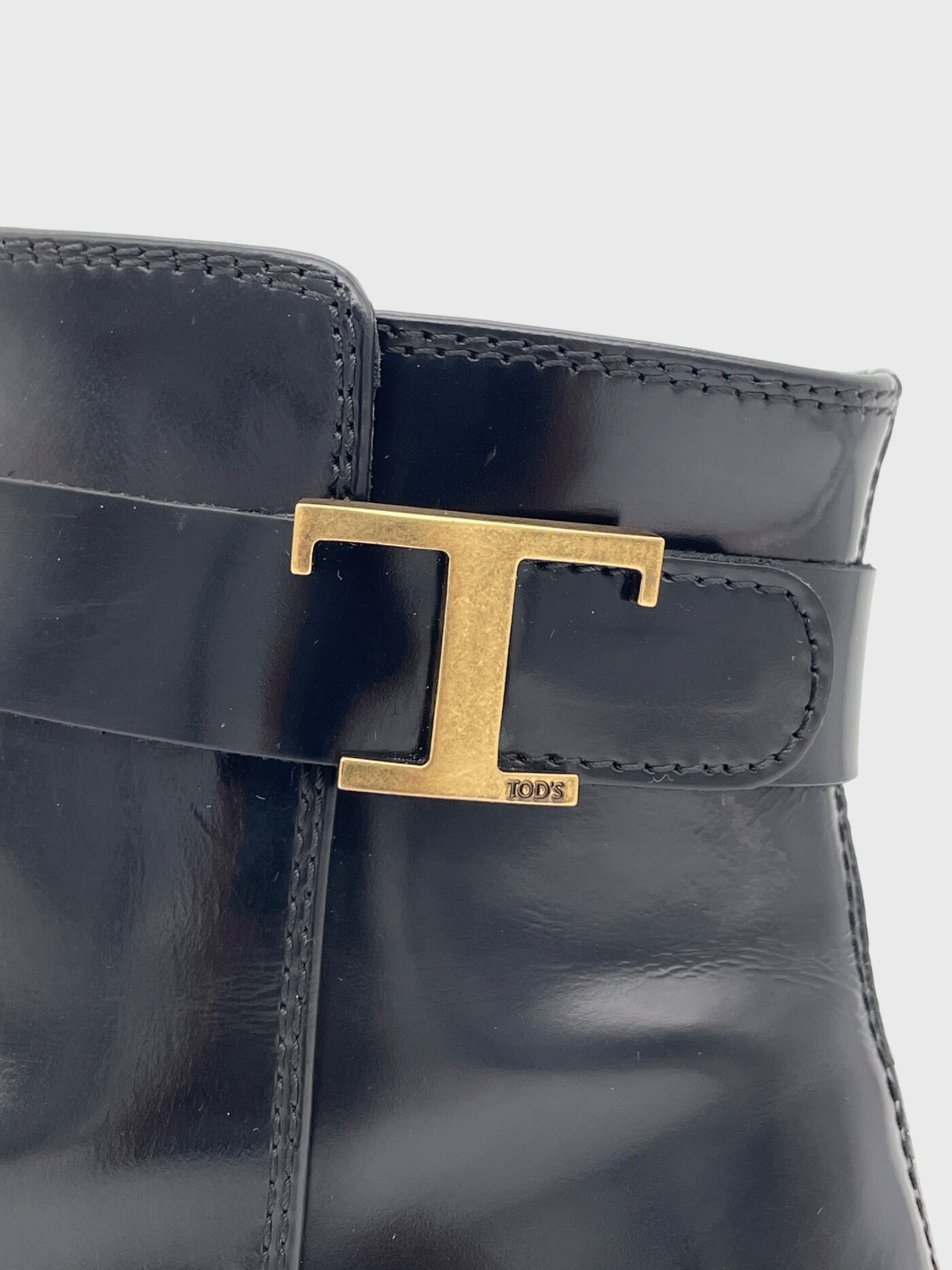 Tod's Timeless T Ankle Boot EU 37 Schwarz - Image 5