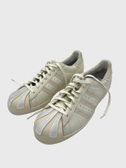 Adidas x Yohji Yamamoto Superstar Low Top Sneaker EU 40.5 Beige