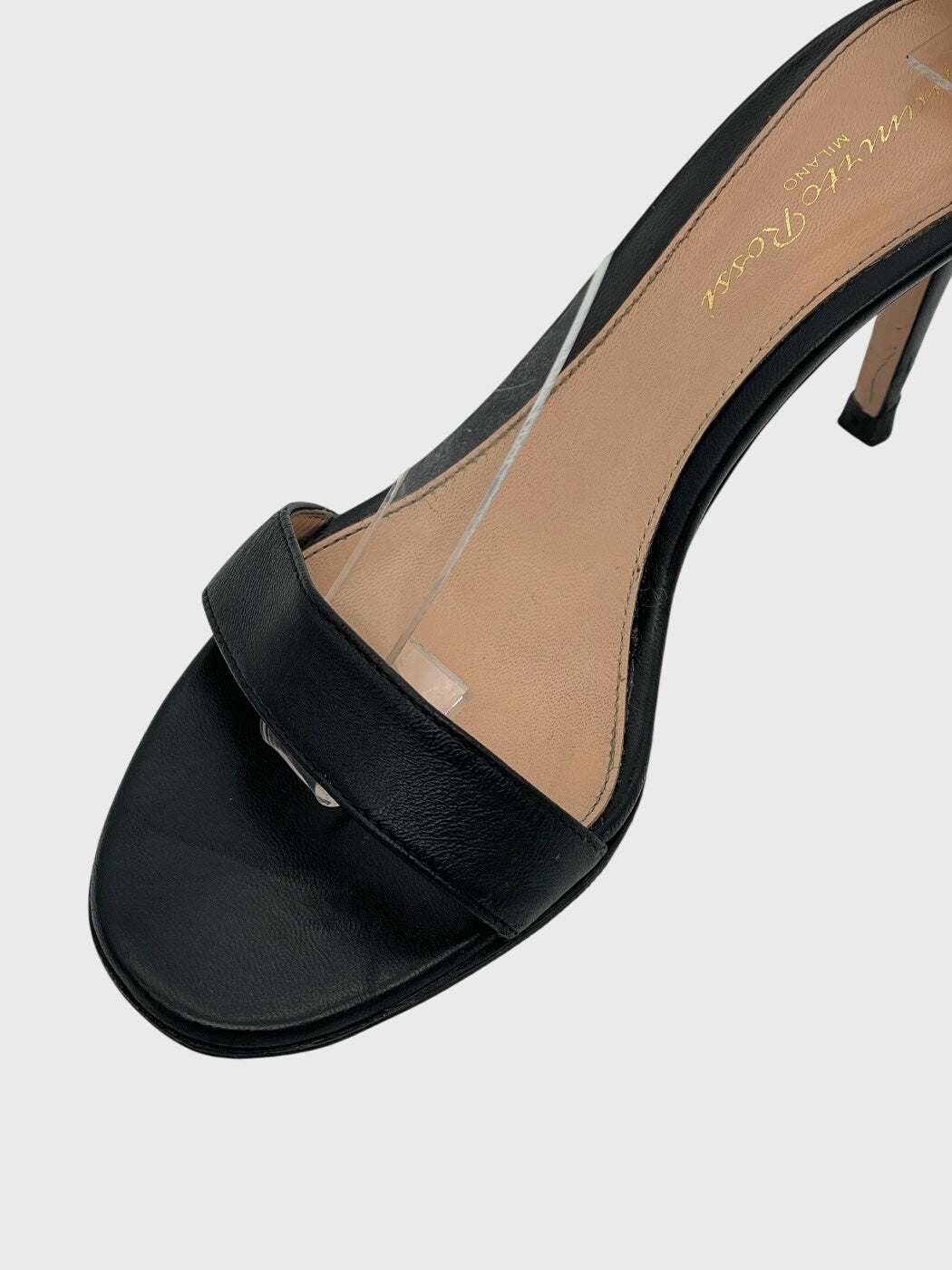 Gianvito Rossi Portofino Sandale mit Absatz EU 35 Schwarz - Image 5