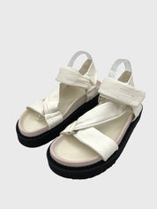 Isabel Marant Madee Flache Sandale EU 40 Weiss