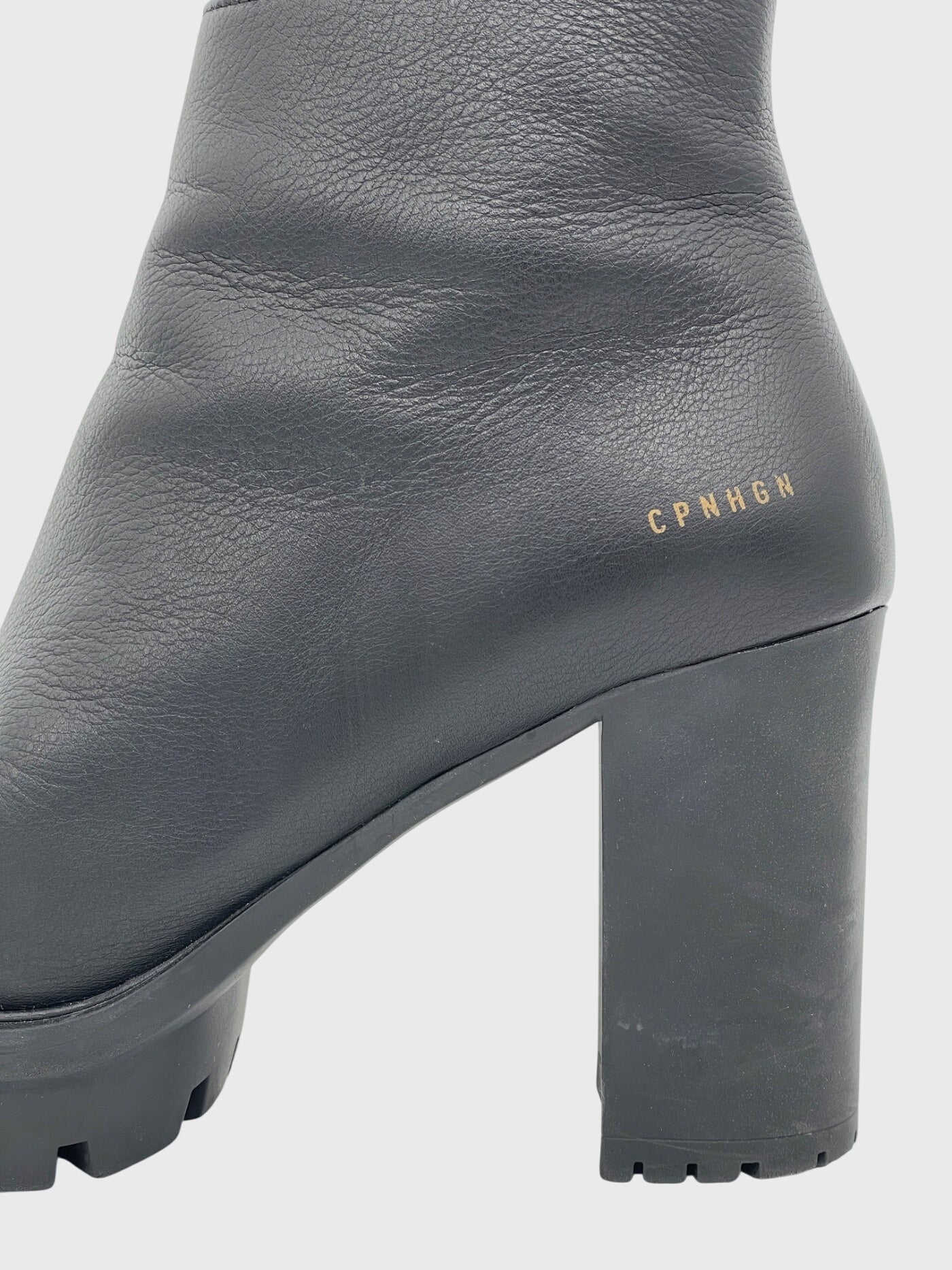 Copenhagen Studios Leather  Ankle Boot EU 38 Schwarz - Image 5