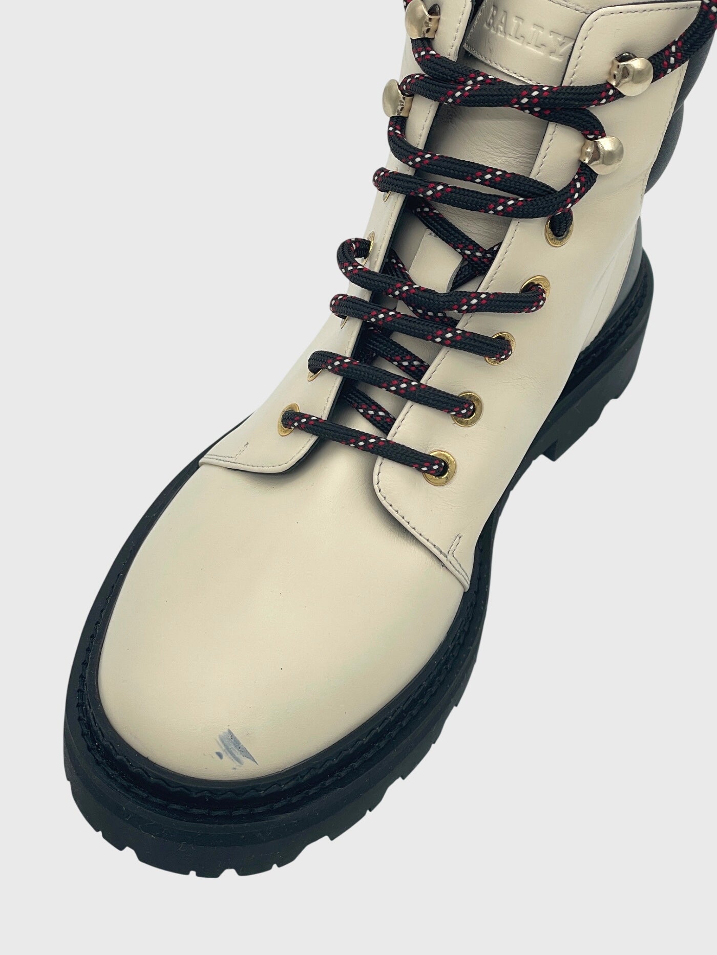 Bally Ganya Combat Stiefel EU 39 Beige - Image 5