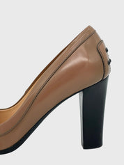 Tod's Leather Pump EU 38 Braun - Image 5